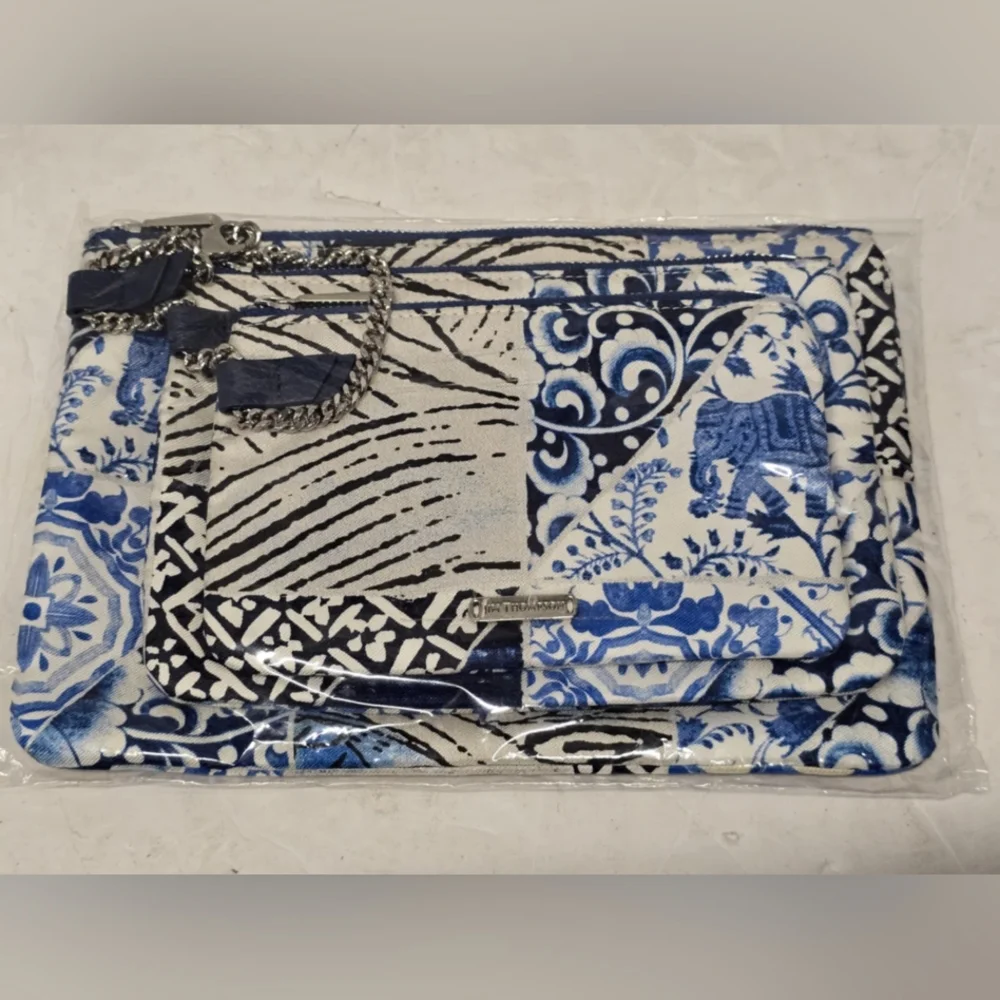 Jim Thompson SET OF 3‎ Cosmetic/Jewelry Bag NWT